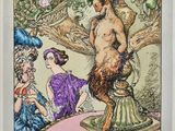 une image d'un tableau représentant un homme et une femme dans un jardin