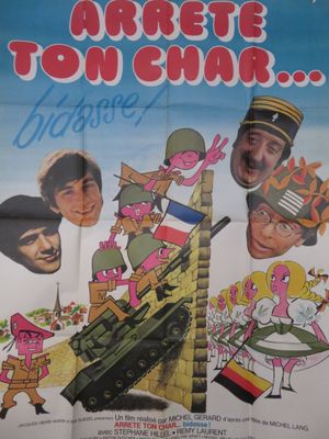 une publicité pour un film racontant les aventures des soldats les plus célèbres du monde