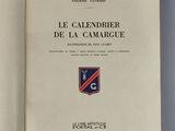 an open book with a picture of a us army emblem on it