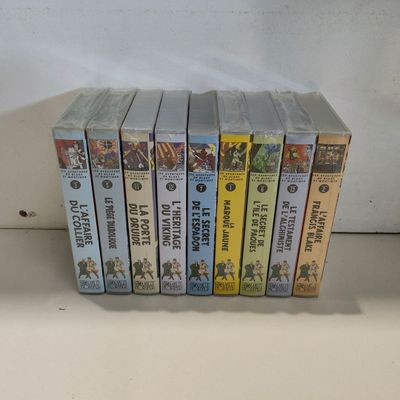 Lot de 9 cassettes Blake et Mortimer - Neuves sous blister -…