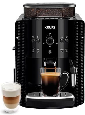 Krups Machine à café grains YY8125FD, Noir