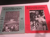deux livres posés sur la table, avec des photos de personnes dessus