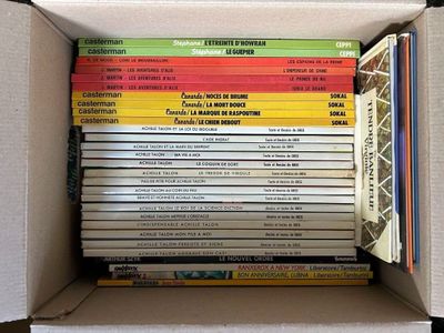 Important lot de bande dessinées suivant liste dans les phot…