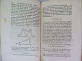 an open book with a picture of a triangle and a triangle on it