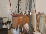 an image of a kitchen with a lot of things on the counter