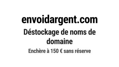 Nom de domaine envoidargent.com.