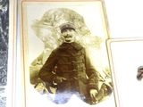 an old photo of a man in a military uniform