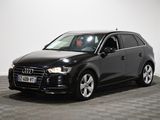 an image of a black audi suv parked in a room