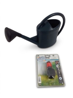 Lot de 2 - GARDENA - Ce lot contient un arrosoir en plastiqu…