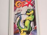 the front cover of a video game with a lizard on it ' s back