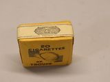 a box of cigarettes sitting on a table