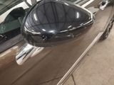 an image of a side view mirror of a car