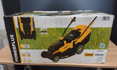 Tondeuse Gazon Électrique POWERPLUS POWXG6281 - 2000W, 420mm…
