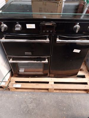 two ovens that are sitting on a pallet