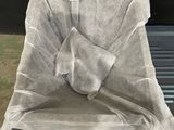 a bag that is sitting on top of a bench