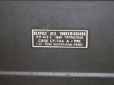 a sign on the back of a black truck