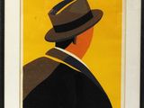 une image représentant un tableau d'un homme portant un chapeau