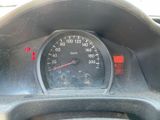 a close up of a speedometer in a car