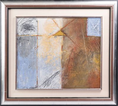 Bernard REMUSAT (1953), Sérénité, technique mixte signée en …