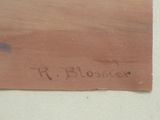 a picture of a piece of wood with writing on it