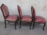 three chairs with red upholstered upholstered upholstered upholstered upholstered upholstered upholstered upholstered