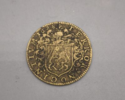 Duit en cuivre des Provinces-Unies, Hollande 1628