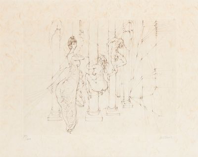 Hans Bellmer (1902-1975) Les Colonnes.