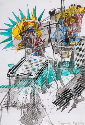 François RAVIER (1964), Ecole Bordelaise New York mescalinie…