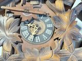 a clock that is on the wall of a house
