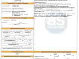 a close up of a document with a barcode on it