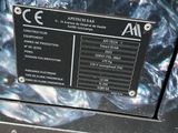 a close up of a machine with a lot of information on it