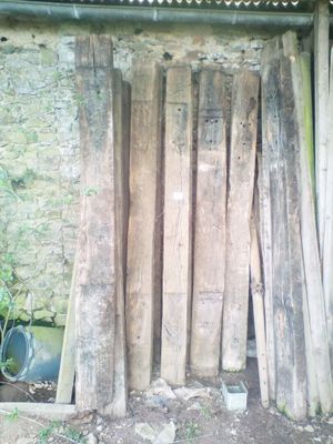 Douze traverses de chemin de fer environ 3m Vente sur désign… - Photo 1