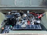 a car engine in the back of a truck