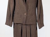 an image of a suit and skirt on a mannequin