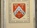 an old picture of a picture of a coat of arms with a cross on it