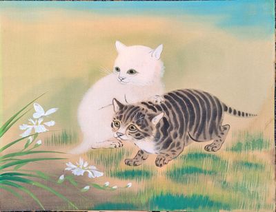 Ecole du XXème siècle Les chattons