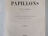 the front cover of a book with the title of papillons