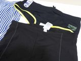 two pairs of men ' s underwear are laying on a white surface