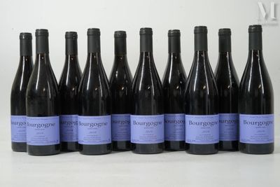 six bouteilles de vin alignées sur une table