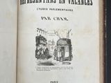 an open book with a picture of a man and a woman on it