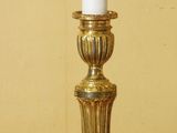 a candle that is sitting on top of a table