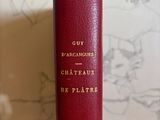 a red book that is sitting on a table