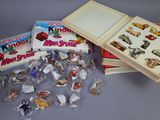 a box of candy and a box of candy on a table
