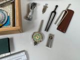 many different tools that are sitting on a table