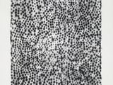 an image of a black and white drawing of dots on a white background