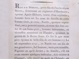 an open book with a black and white image on it