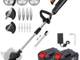 une débroussailleuse filaire Black & Decker avec accessoires