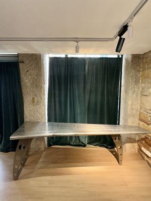 IntÉRessant Bureau EN Forme D'Aile D'Avion "Wing", ÉPoque FI…