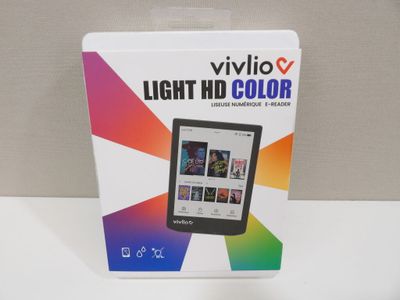 Liseuse ebook Vivlio Light HD - 6 pouces - Coloris gris - NEUF - desce - Photo 1
