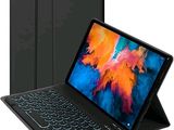 an image of a tablet with a keyboard on top of it